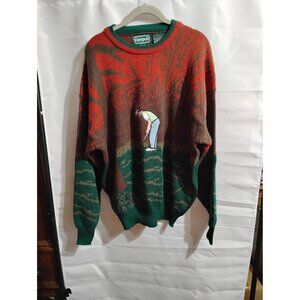 CAMPUS GOLF SWEATER XLG. 100% ACRYLIC MED WEIGHT   01-2026-08